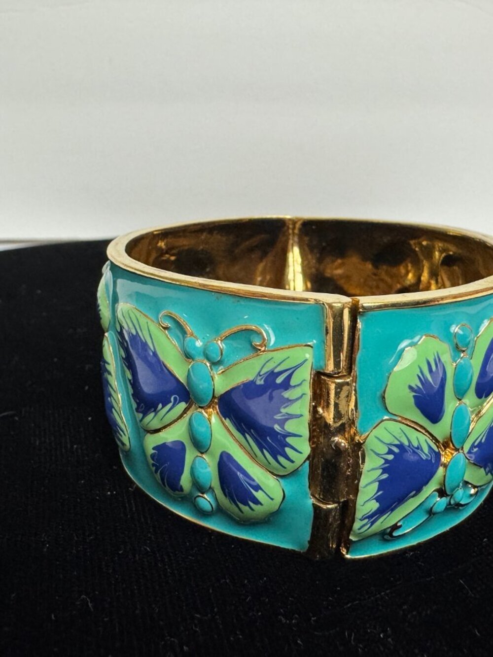 Kate Spade Enamel Butterfly Cuff Bracelet - Picture 4 of 9